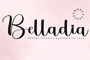 Belladia, a Handwritten Font by FreshTypeINK (Thumbnail 1 of 8)