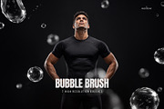 7 Water Bubble Photoshop Brushes, a Brush Add-On by Walllow Creatives (Thumbnail 2 of 4)