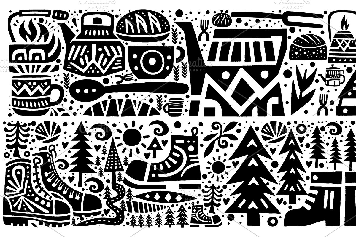 Vintage Transportation Folk Art, a Decorative Illustration by devastd (Photo 26 of 28)
