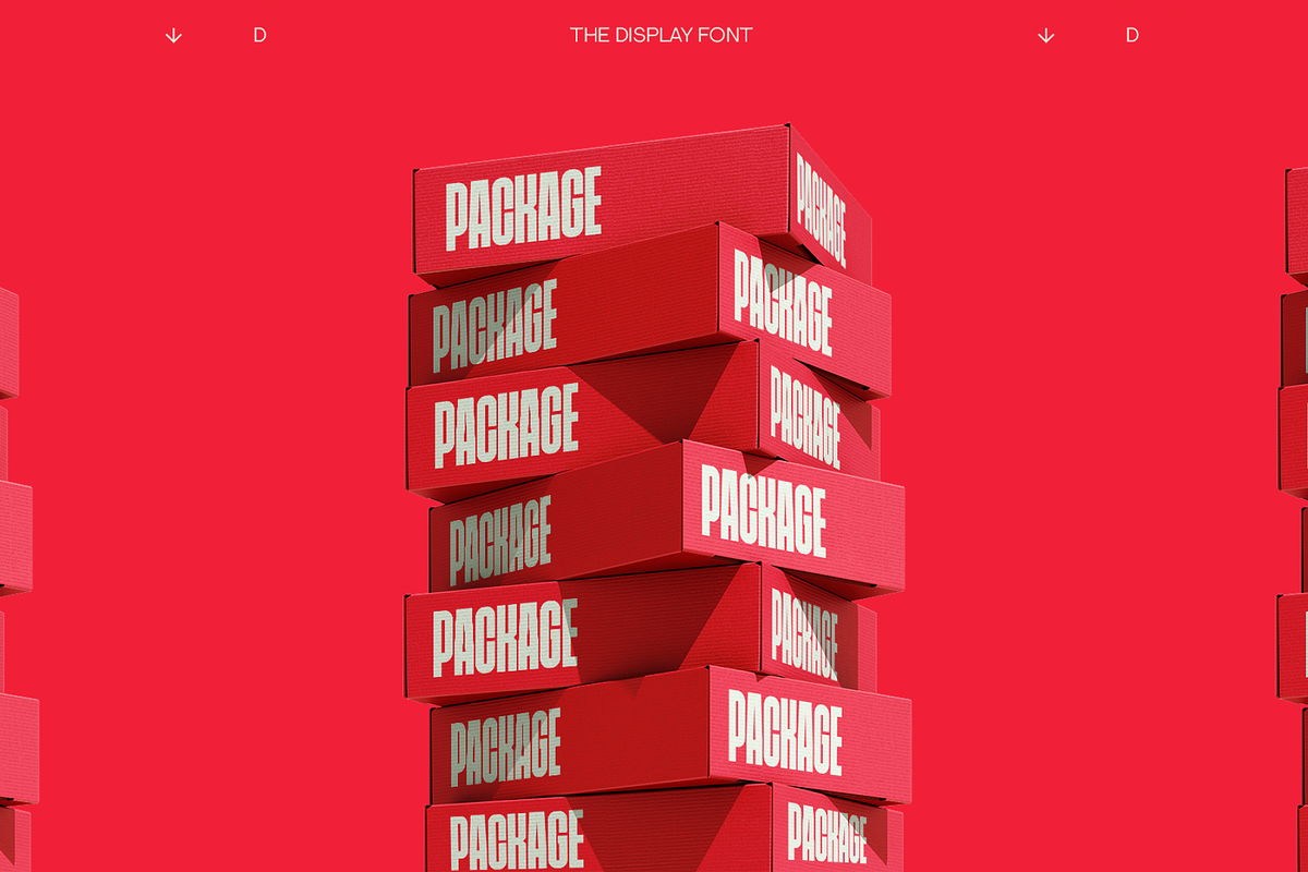 THE DISPLAY FONT, a Font by THE BOLD FONT. (Photo 8 of 9)