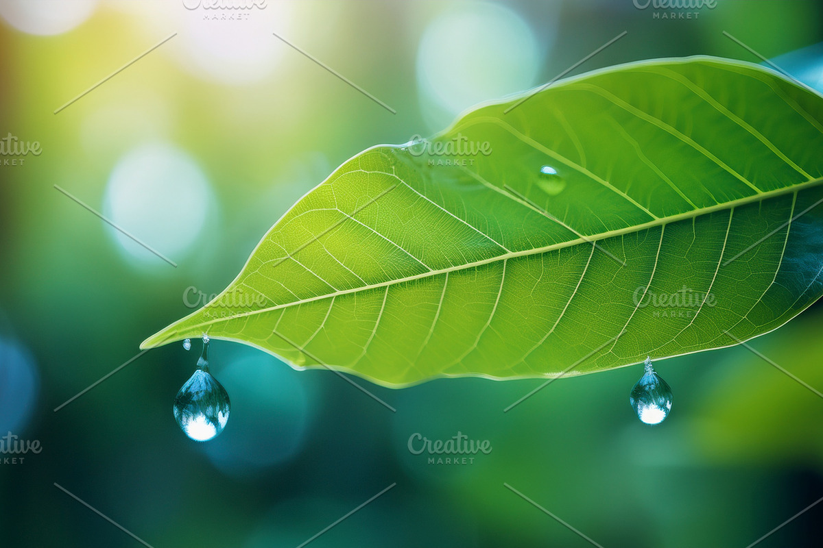 40 Rain in the forest, close up, a Background Photo by Design_Planet (Photo 10 of 14)