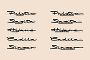 Pulytic - Casual Script Font, a Script Font by Fikryal Studio (Thumbnail 12 of 14)
