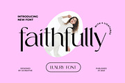 Faithfully Luxury Serif Font, a Serif Font by UICreative (Thumbnail 1 of 12)