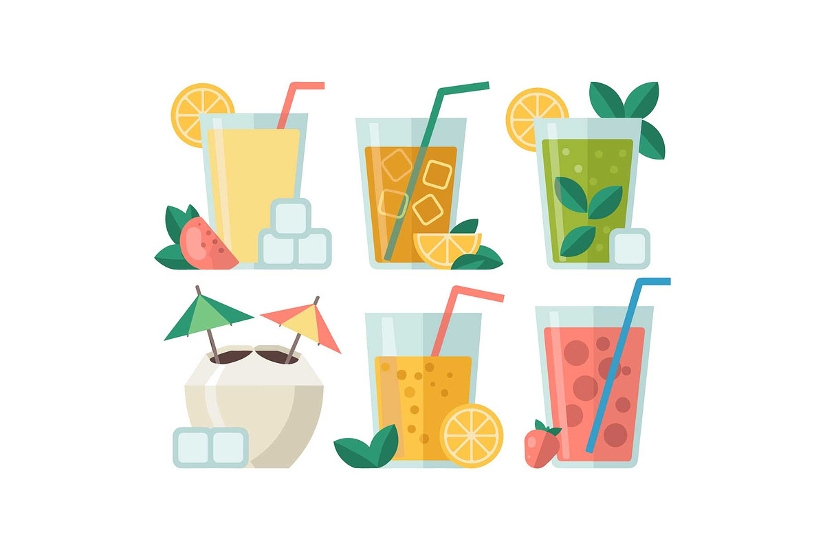 Summer Beach Elements Vector, an Object Graphic by jahid234 (Photo 11 of 13)