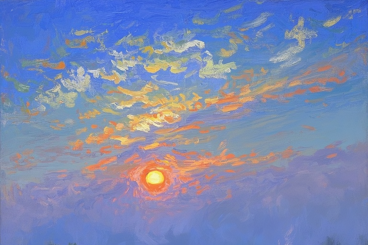 At sunrise, an Illustration by TesMarteaux (Photo 3 of 4)