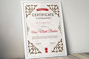 Certificate Word | PSD | AI, a Stationery Template by Curve Design (Thumbnail 2 of 2)