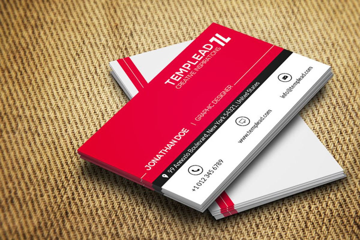 Corporate Business Card CM100, a Business Card Template by annozio (Photo 2 of 4)