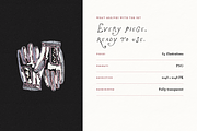 Derby Horse Race Clipart Doodle Set, an Object Illustration by The October Creative (Thumbnail 4 of 12)