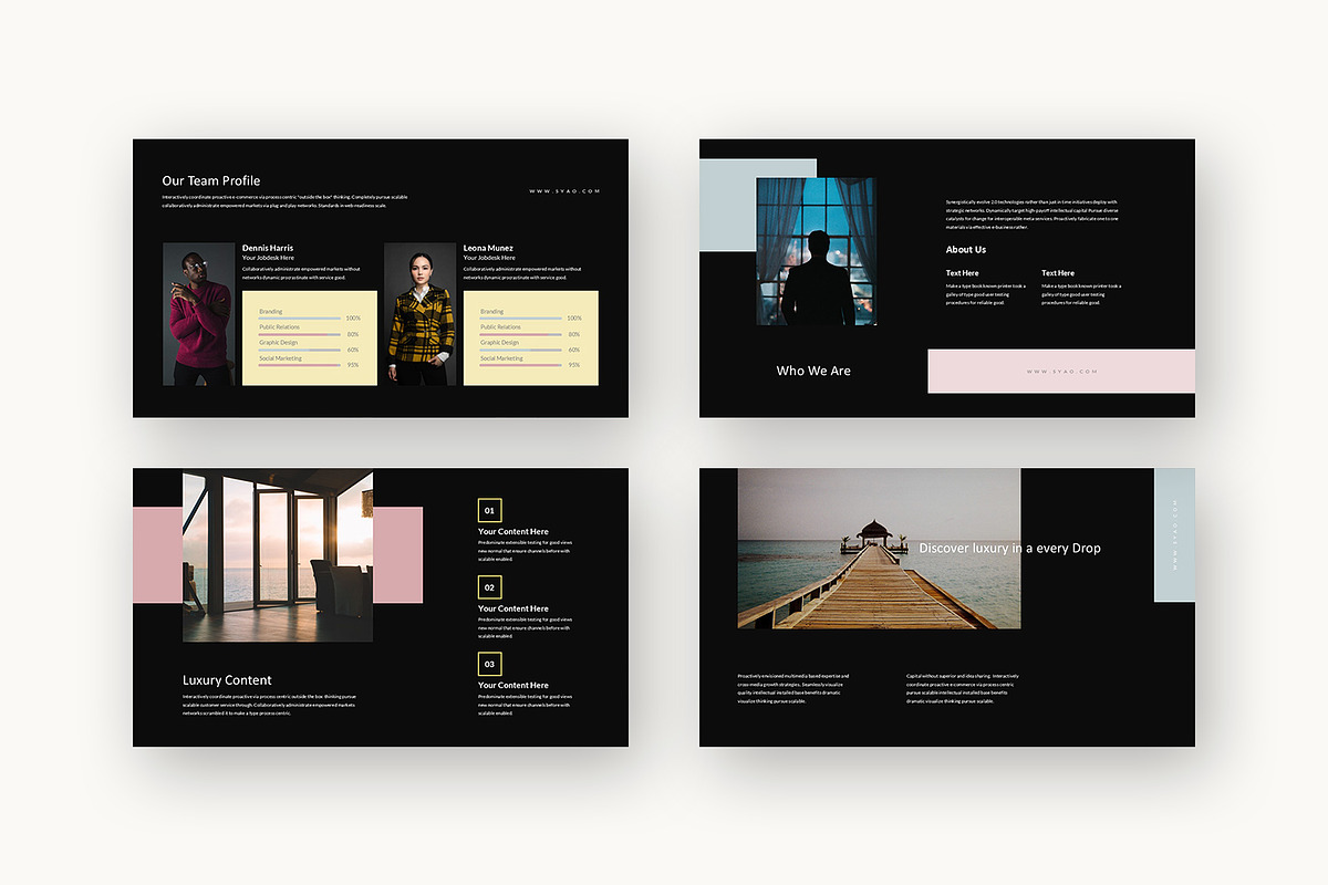 Syao : Lifestyle Deal Google Slides, a Presentation Template by Punkl Camp (Photo 10 of 16)