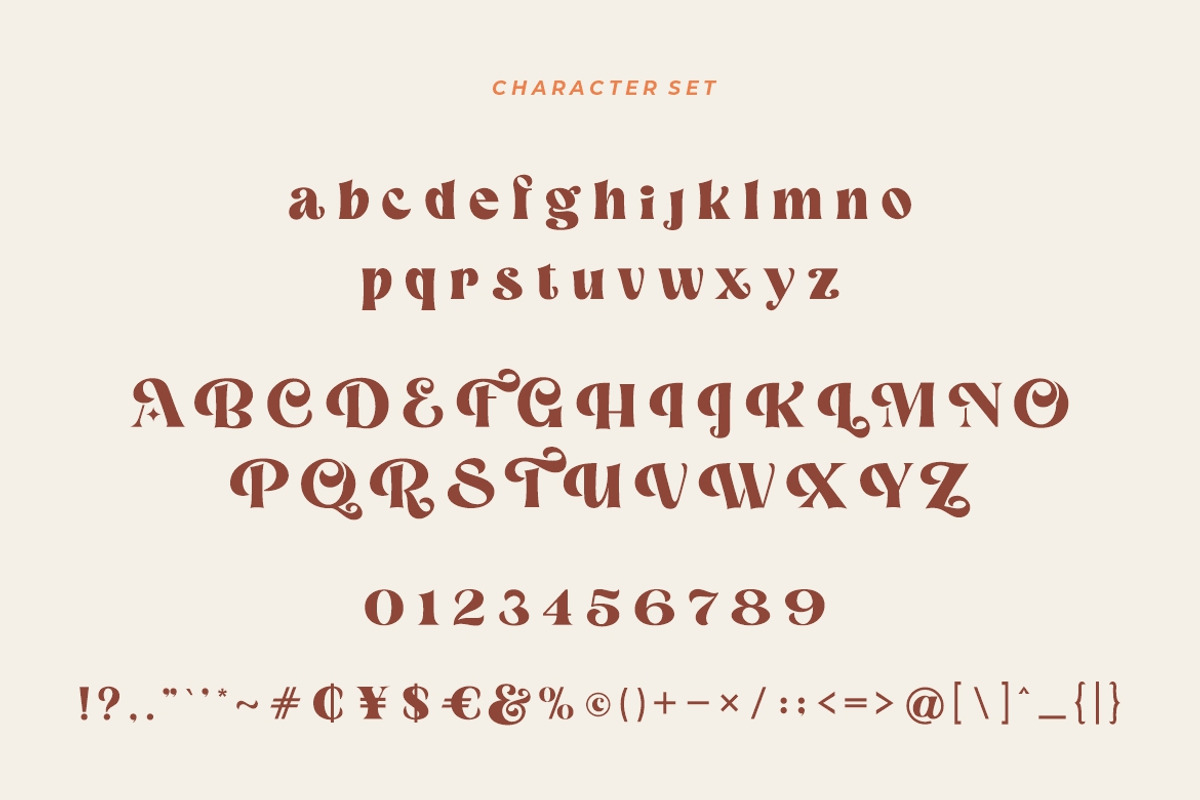 Magic Retro - Retro Serif Font, a Serif Font by HansCo Studio (Photo 11 of 13)
