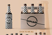 Changeable Beer Bundle Mockups, a Product Mockup by As Good As Possible (Thumbnail 6 of 23)