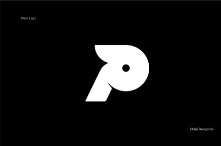 P is for Picto Logo