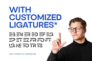 Logirent - Logo Typeface, a Font by Letterhend Studio (Thumbnail 8 of 9)