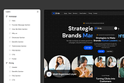 Orvix - Marketing Agency Website, a Landing Page Template by SLAB! Design (Thumbnail 2 of 5)