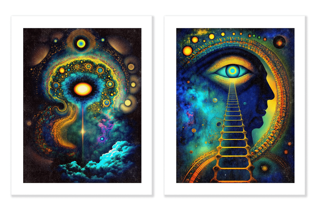 Dage Collection · Shaman Vision, a Decorative Illustration by milatovar (Photo 4 of 19)