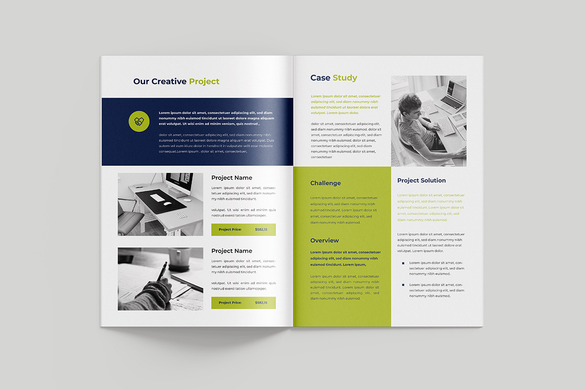 Company Profile Template, a Brochure Template by afsar.hossain (Photo 4 of 6)
