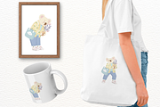 Spring Cute Koala Clipart, an Animal Illustration by Markicha Art (Thumbnail 5 of 7)
