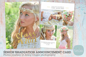 AG012 Senior Graduation Card