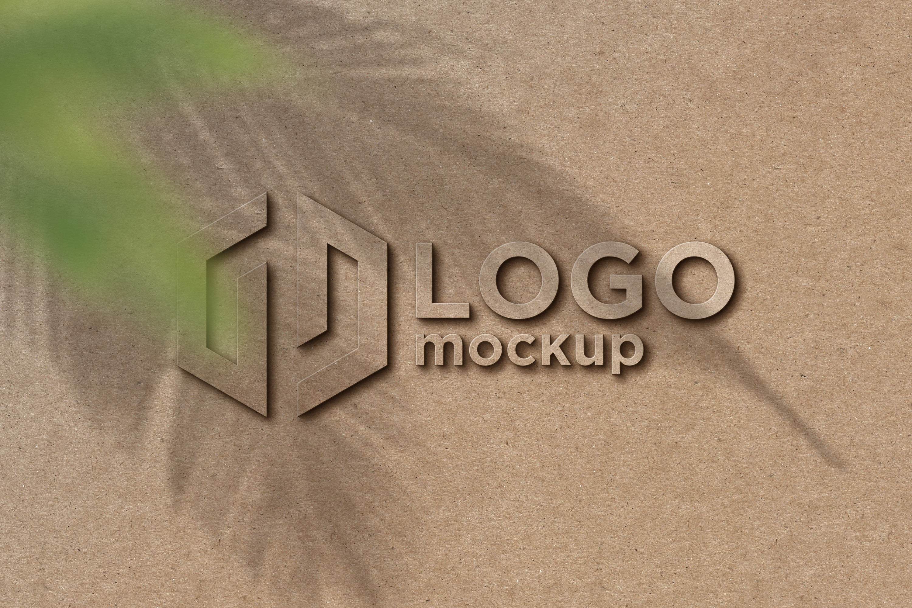 Card Board Logo Mockup Template, a Branding & Logo Template by shahsoft
