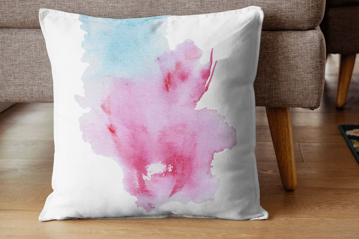 Watercolor Abstract Coral Shapes, an Illustration by Kolorata Art (Photo 7 of 9)