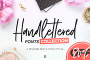 Handlettered Fonts Collection, a Script Font by Ivan Rosenberg (Thumbnail 1 of 18)