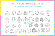 Wool and Yarn Brushes and Textures, a Brush Add-On by Cozy Brushery (Thumbnail 5 of 9)