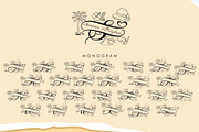 Summer Meylina Monogram, a Handwritten Font by Yoga Letter (Thumbnail 4 of 7)