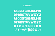 Kansora - Comic Font, a Sans Serif Font by Iqsiart Studio (Thumbnail 4 of 6)