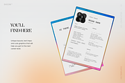 Modern Resume Bundle: 10 PRO Themes, a Resume Template by SHOOM HOUSE (Thumbnail 3 of 13)