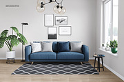 Square Cushions with Piping Mockup, a Household Mockup by creatsy2 (Thumbnail 4 of 9)