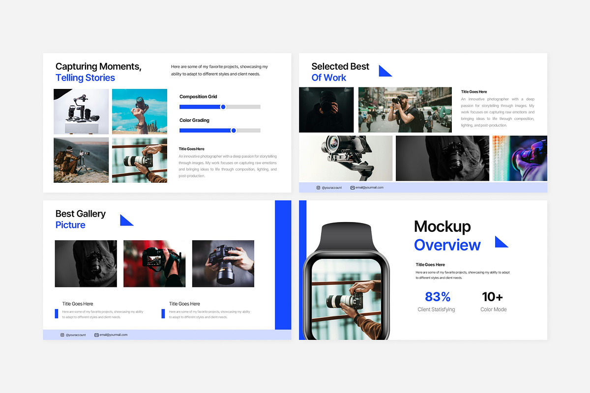 Clean Professional CV Presentation, a Presentation Template by Eklip Studio (Photo 4 of 6)
