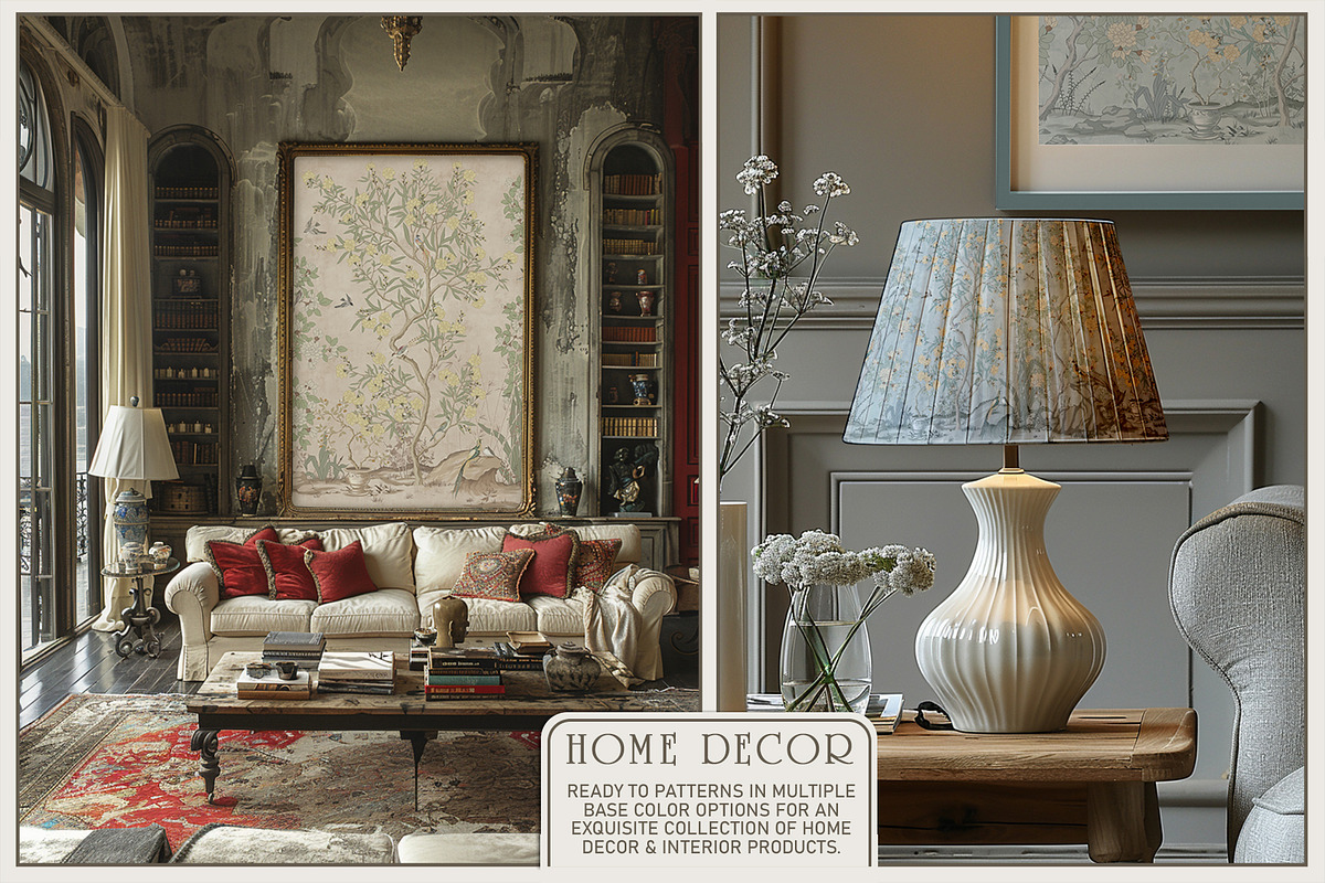 Fresco collection Chinoiserie, a Wallpaper Graphic by Natalia0307 (Photo 5 of 11)