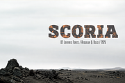 Scoria Slab Caps, a Slab Serif Font by deFharo (Thumbnail 4 of 11)