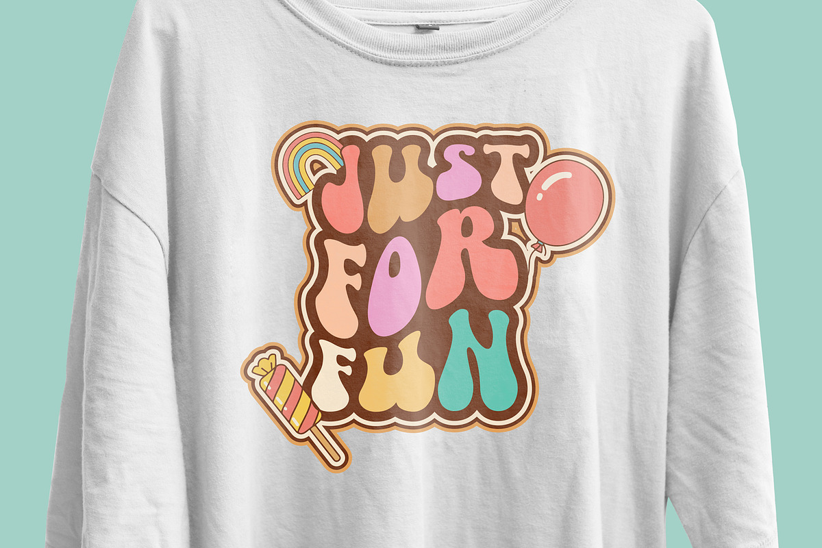 Just For Fun T-Shirt Design, an Object Illustration by Ahluva Studio (Photo 5 of 6)