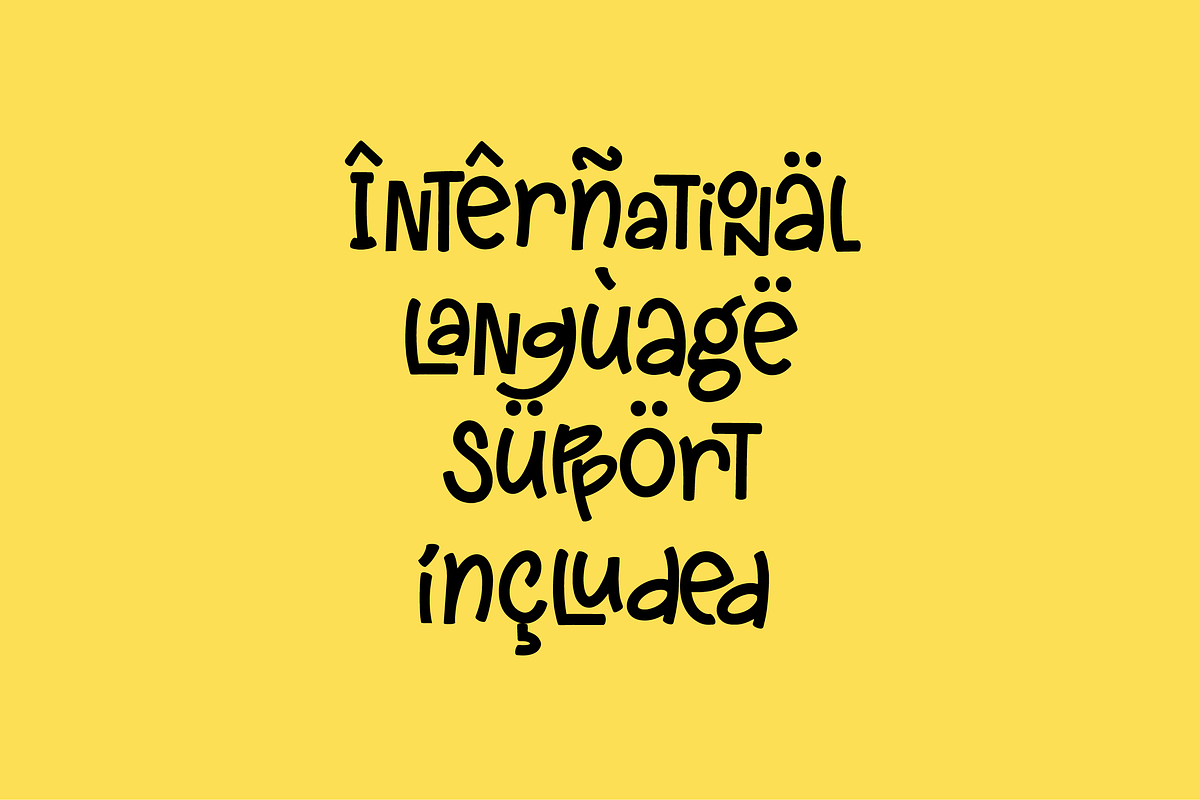 Stuffed Cannelloni Font preview 5