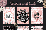 Christmas Clipart Pattern Bundle, a Background Graphic by Cozy pattern shop (Thumbnail 15 of 23)