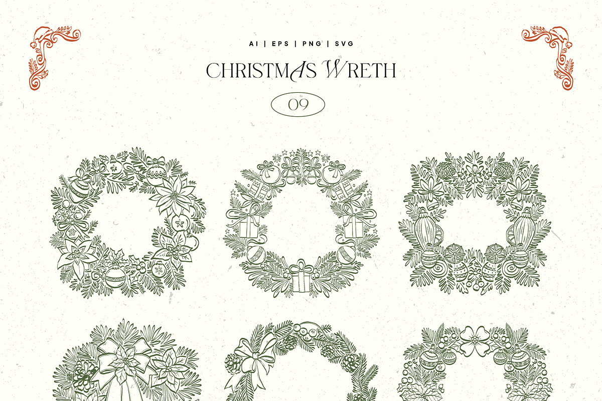 Aesthetics Christmas | Illustration, a Seasonal Illustration by KetteCreate (Photo 9 of 21)