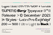 Lagosi Typeface, a Serif Font by Jetsmax® Studio (Thumbnail 8 of 10)