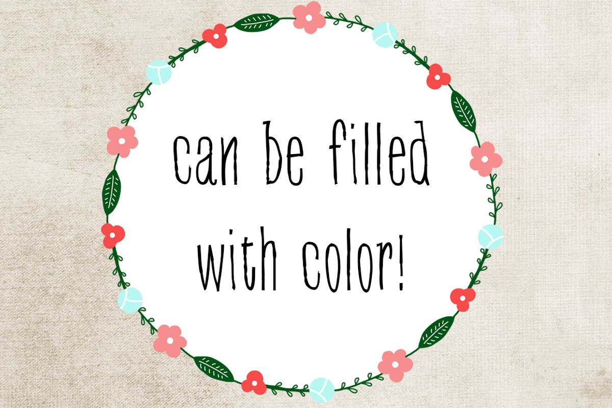 Organic Wreaths and Laurels, an Illustration by Maybe Sparrow Designs (Photo 3 of 3)