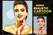 Premium Cartoon Painting, an Action Add-On by U_Design (Thumbnail 4 of 10)