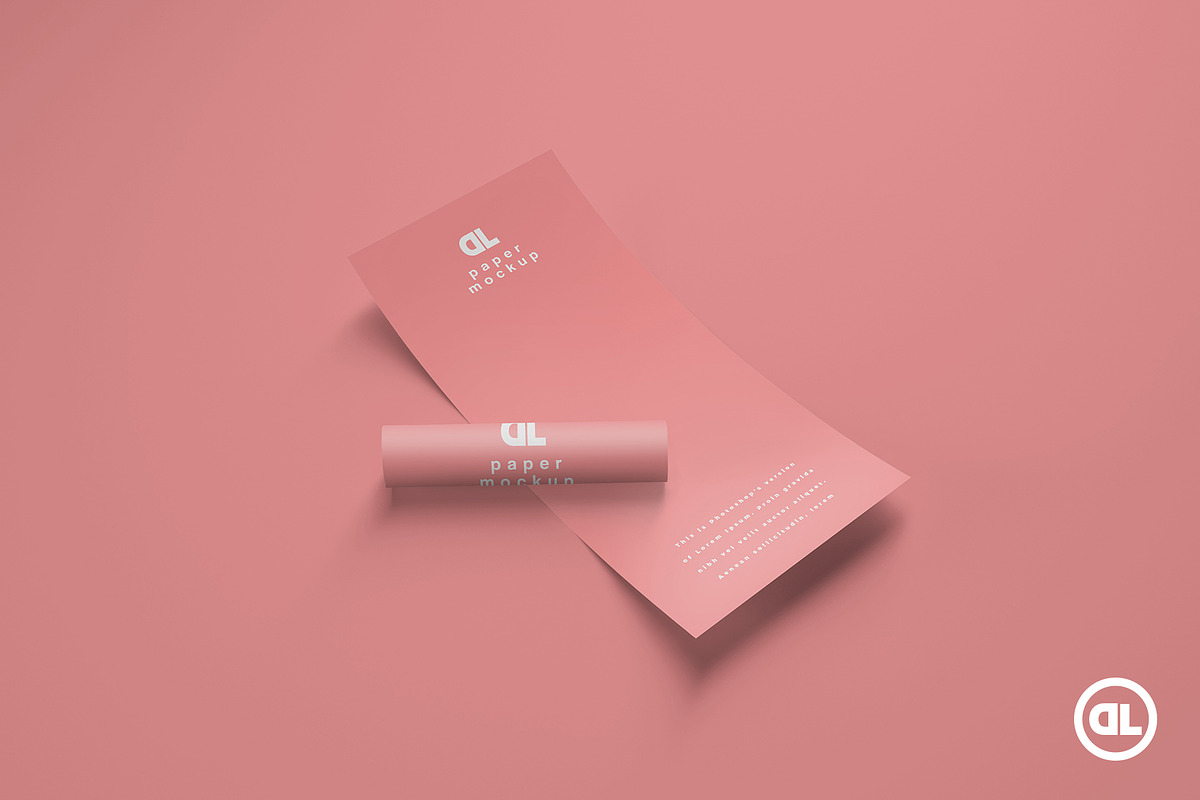 DL Flyer Mockup, a Print Template by Defa Visual (Photo 2 of 11)