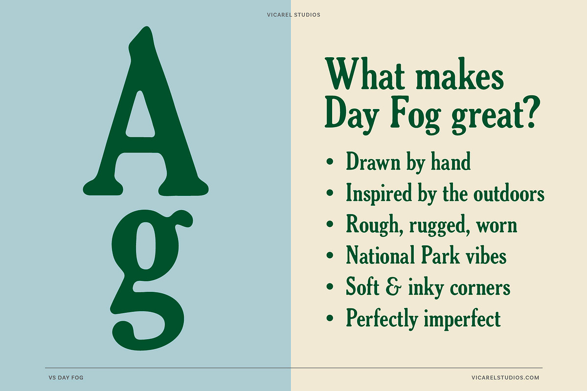Day Fog – Hand drawn Vintage Serif, a Serif Font by Vicarel Studios (Photo 8 of 12)