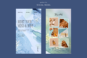 Soft Glitter Watercolor Backgrounds, a Background Graphic by eclosque (Thumbnail 17 of 28)