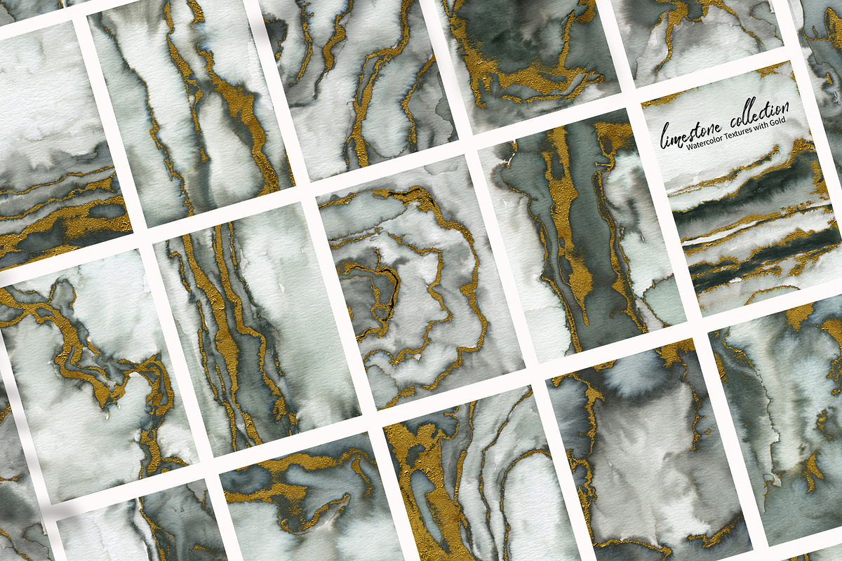Limestone Watercolor Textures, a Texture Graphic by Marmoris.Arts (Photo 16 of 16)