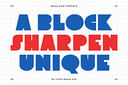 Megasize - Bold Geometric Font, a Sans Serif Font by Typia Nesia (Thumbnail 4 of 13)