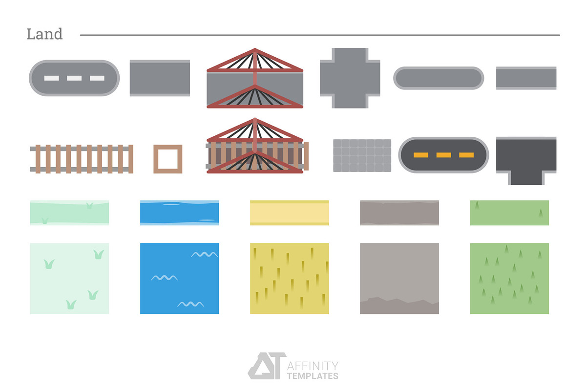 Illustrated Map Creator Kit Affinity, an Illustration by Affinity Templates