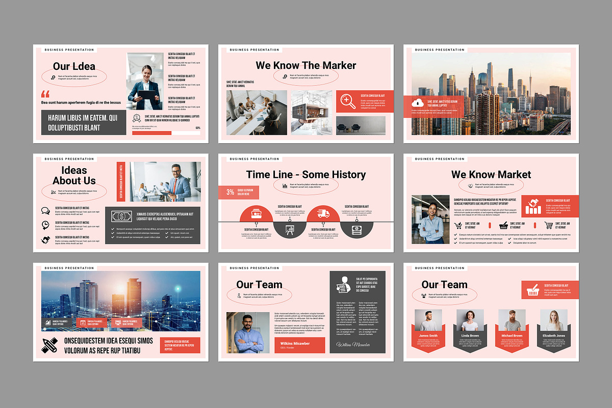 Business Presentation Layout preview 3