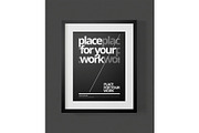 Frame For Your Work, an Advertising Mockup by zippypixelstudio (Thumbnail 15 of 16)
