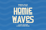 Homie Waves | Playful Hand Drawn, a Handwritten Font by gracetype_studio (Thumbnail 1 of 12)