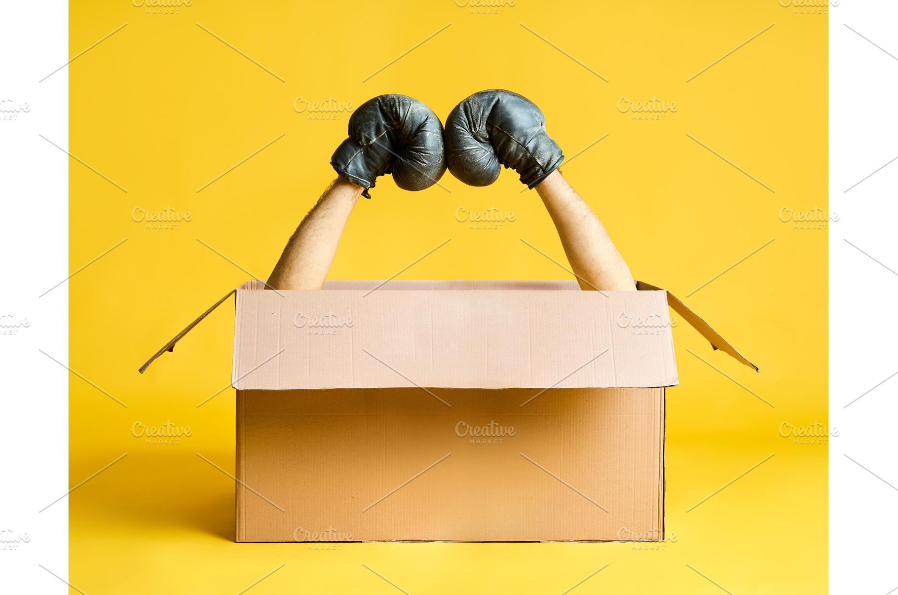Pair of hands in boxing gloves, a Sports & Recreation Photo by Gladkov photography
